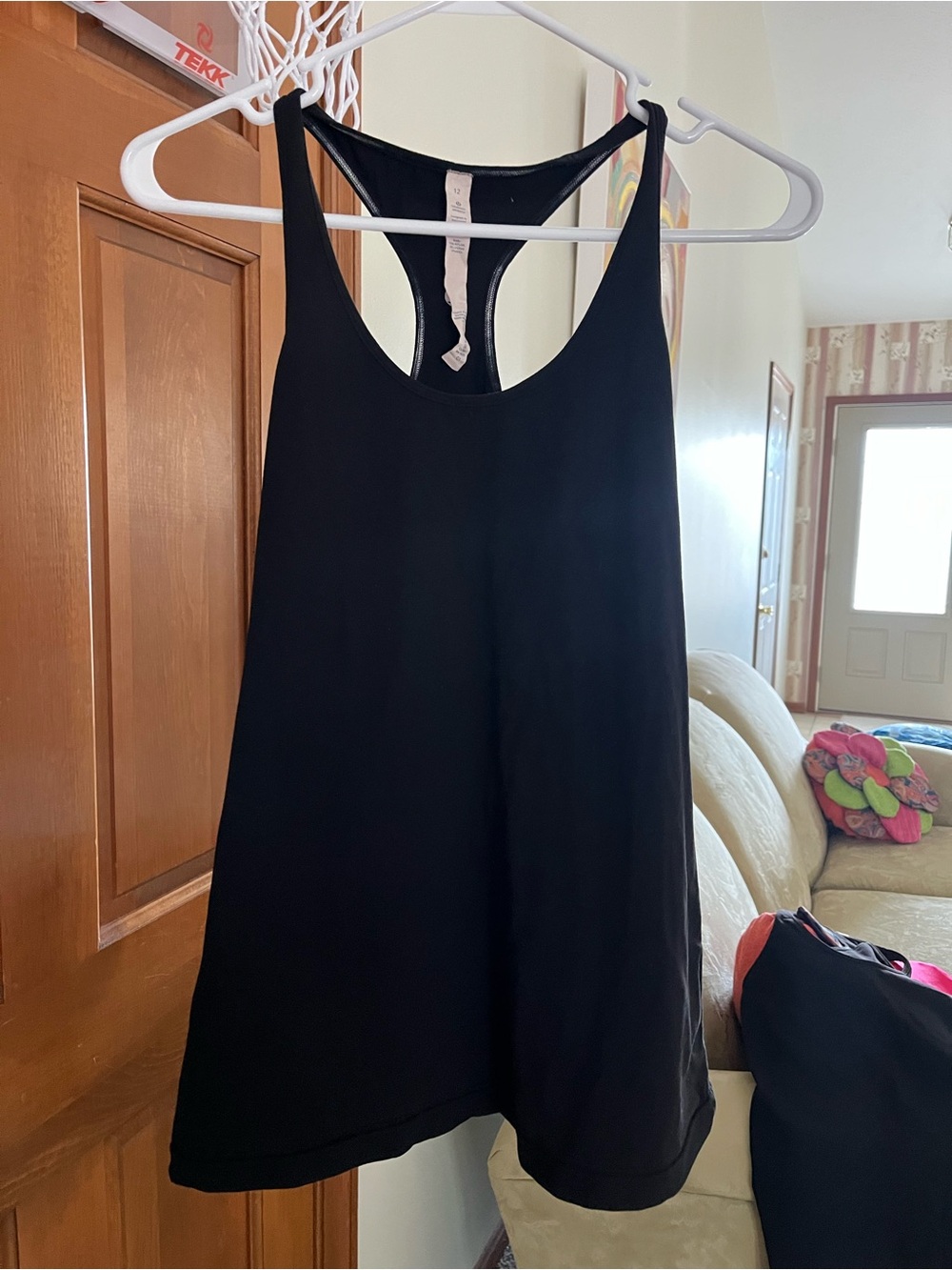 lululemon athletica Black Racerback Tank Top - reversible